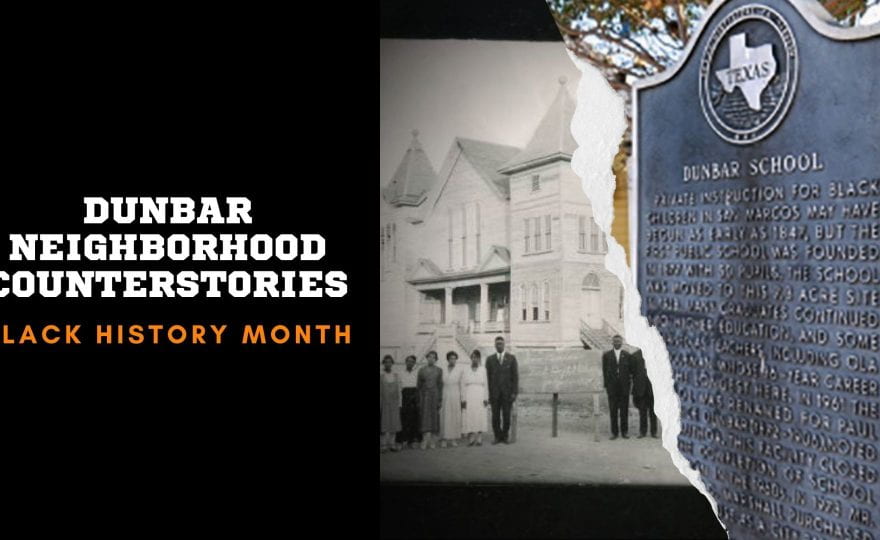 Dunbar Neighborhood Counterstories: Black History Month