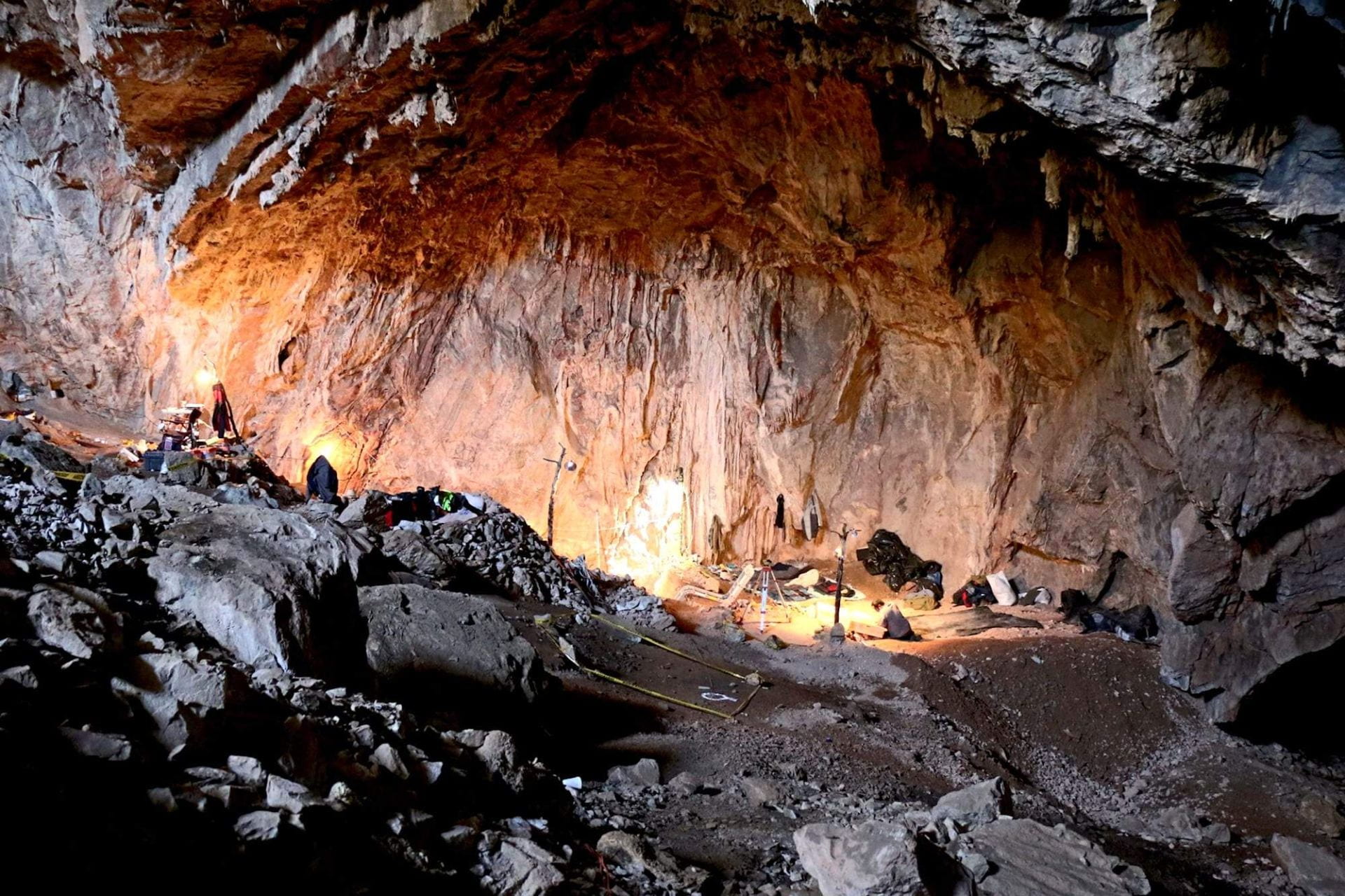 Photo of the Chiquihuite Cave in Zacatecas, Mexico